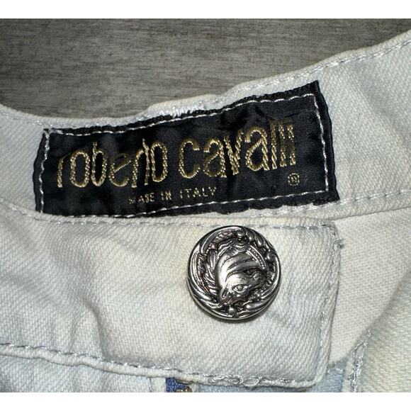 Roberto Cavalli Vintage Print Tree And Bird Pattern, Beautiful Print (M) Rare - Picture 14 of 16